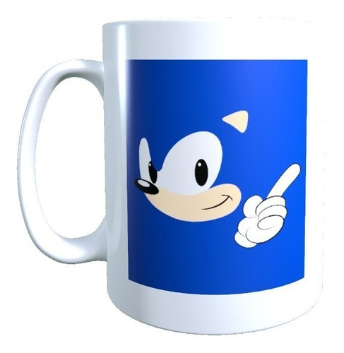 Taza Diseño Sonic, Cuadro, Animados Clasicos, Gamer