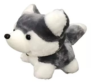 Juguete De Peluche De Imitación De Perro Husky