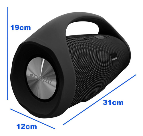 Parlante Bluetooth Matrix Boom 2x13w Usb Powerbank 4000mah