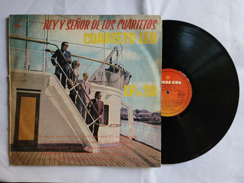 Cuarteto Leo Rey Y Señor Lp 30 Vinilo 