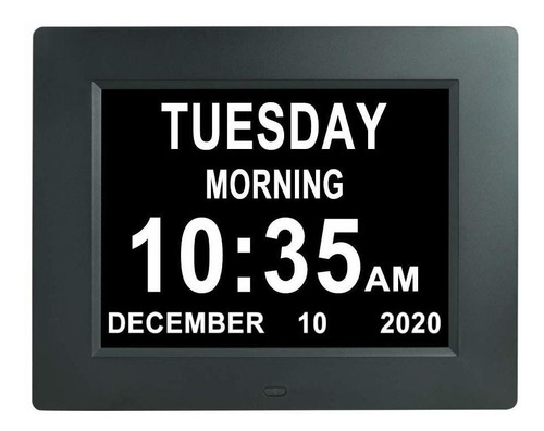 [2020 Más Nuevo] Reloj Digital De Calendario De Día, 3 Recor