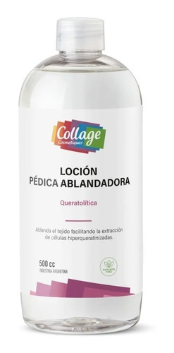 Locion Pedica Queatolitica Ablandador 500ml Collage