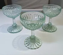Comprar Lote De Tres Copas Antiguas, Pesadas, Gruesas