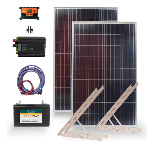 Kit Solar Completo Autoinstalable Energia Panel Envio Gratis