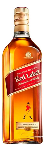 Kit 3 Whisky Johnnie Walker Red Label 1 Litro