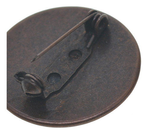 10 Broches De Broche Con Base De Disco Para Ramillete,