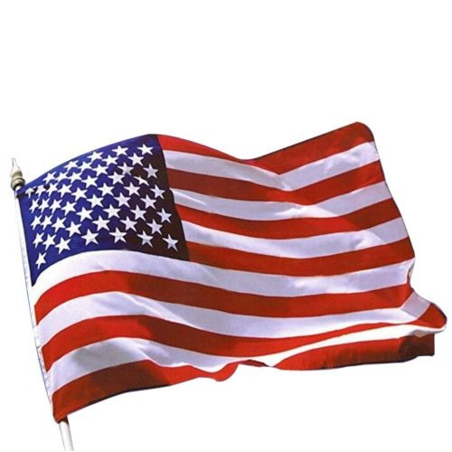 3x5 Pies Nylon Bandera Americana Ojales Ee. Uu. Estados Unid