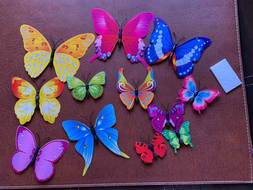 Mariposas Decorativas De Pared