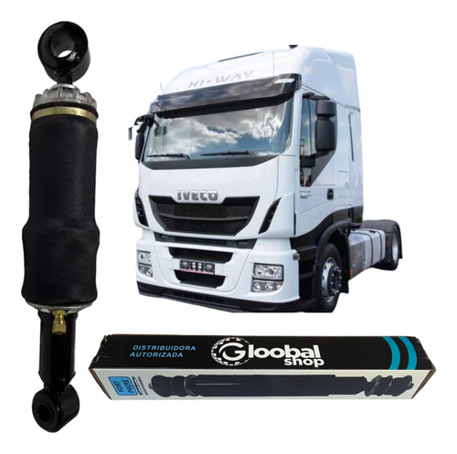 Amortecedor Kit Pneumático Cabine Dt Iveco Stralis -ac4005bs