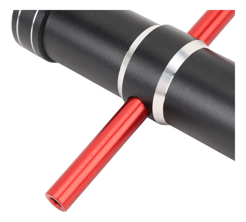 Llave Hexagonal Roja Con Rueda Rc De 4,0 Mm Para Coche, Alea