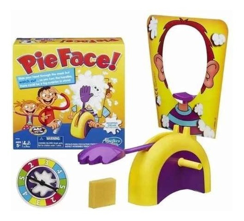 Jogo Pie Face Brinquedo Torta Na Cara Hasbro