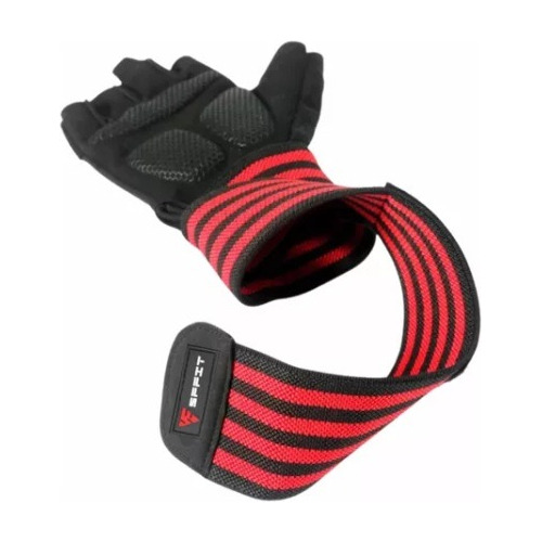 Guantes Con Muñequera Ajustable Sffit Crossfit Gym Barras