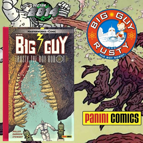 The Big Guy And Rusty The Boy Robot Frank Miller Panini