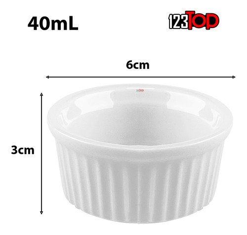 Kit 5x Tábua Madeira Ramequim Porcelana Molheira Petisqueira