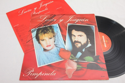 Vinilo Pimpinela Lucía Y Joaquín 1985 Dyango Promo Insert Ex