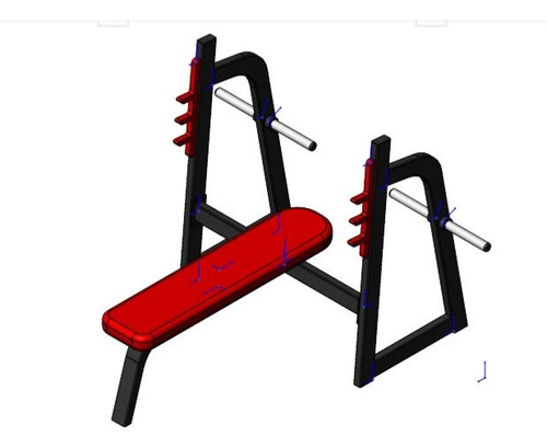Plano Para Fabricar Banco De Pecho Plano Olimpico