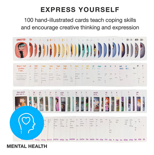 (1 Paquete), Juego De Tarjetas Didácticas De Inteligencia Emocional Feelings In A Flash Para Niños Pequeños Y Con Necesidades Especiales, Que Enseña Actividades De Empatía, Habilidades Sociales Y De