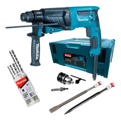 Martelete Romp Makita Sds Hr2630j + Malet E Brocas 830w 220v