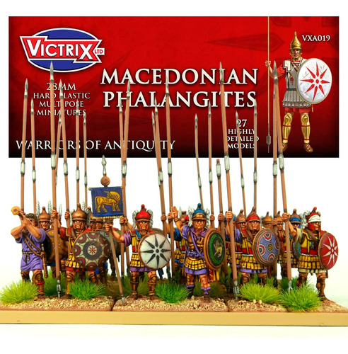 Caixa 27 Miniatura Macedonian Phalangites Victrix Greeks