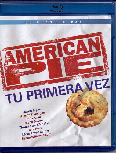 American Pie Tu Primera Vez Jason Biggs Pelicula Blu-ray