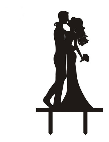 Cake Topper Adorno Torta - Pareja Casamiento Boda 10