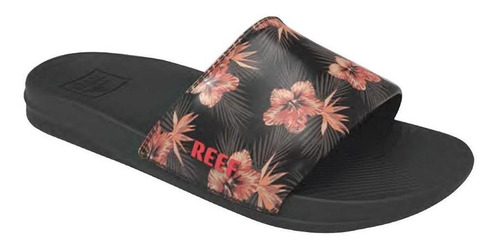 Sandalia One Slide Women Black Coral Reef