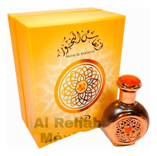 Anfas Al Bakhour Perfume Oriental Al Rehab 15ml Oud Y Rosas 