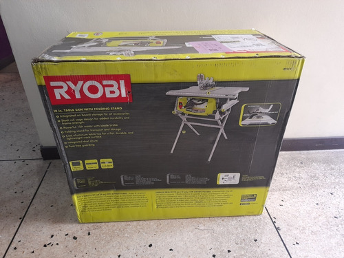 Sierra De Banco Nueva Marca Ryobi Rts 12, 15 Amperios