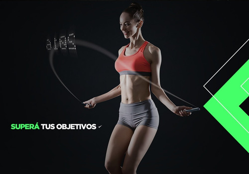 Imagen 9 de 10 de Soga Cuerda Saltar Speed Rope Rogue Fenix Crossfit Boxeo Gym