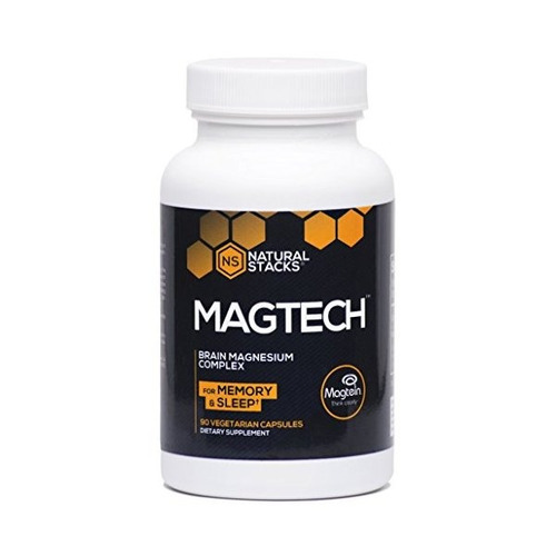 Natural Pilas Magtech Con Magnesio L-treonato Brain Complejo