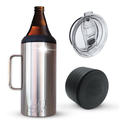 Portacaguamon Master Holder 1.2 Lts Acero Con Accesorio