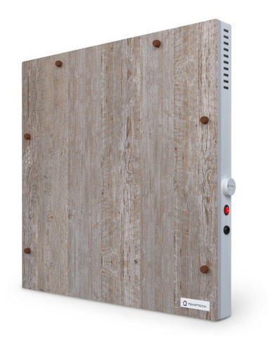 Panel Calefactor Madera Temptech 1400w Grande Y Eficiente Color Marrón oscuro