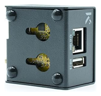 Casos Kksb Rock Pi S Case | Acero Con Recubrimiento En Polvo