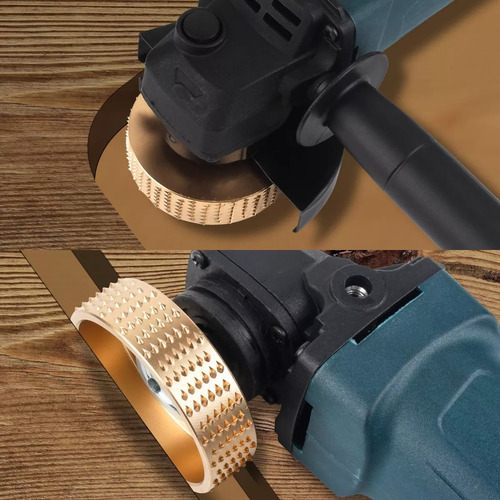 5 Disco O Amoladora Angular Pulido Tallar Madera Lijado