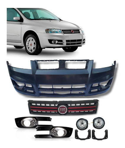 Parachoque Dianteiro Fiat Stilo 2008 2009 2010 2011 Completo