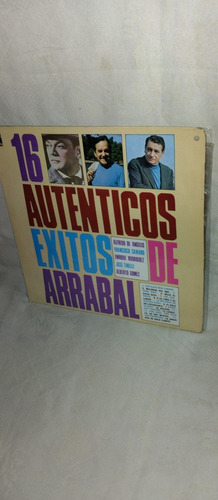 Lp. Tango.  16 Autenticos Exitos De Arrabal.1985 Emi Argent.