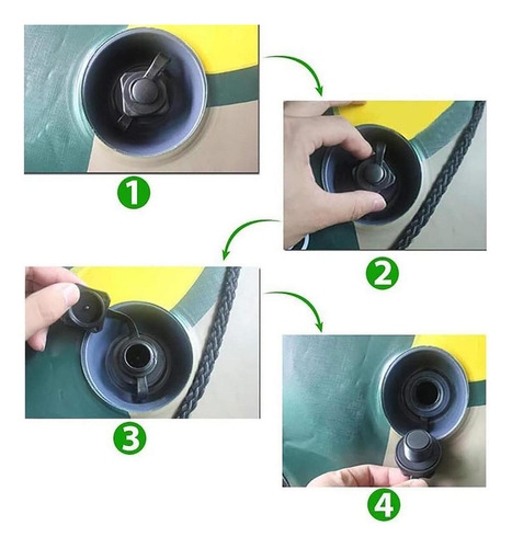 2 Válvula De Aire Inflable Para Kayak, Válvula De Aire Con