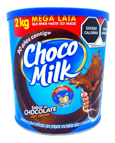 Choco Milk  Bebida En Polvo Sabor Chocolate 2 Kg