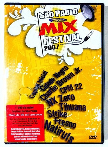 São Paulo Mix Festival 2007 - Vários Artistas - Dvd