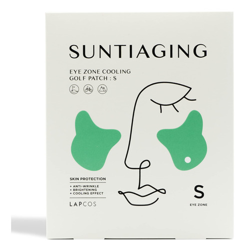 Lapcos Suntiaging - Parches De Proteccin Solar Facial, Prote