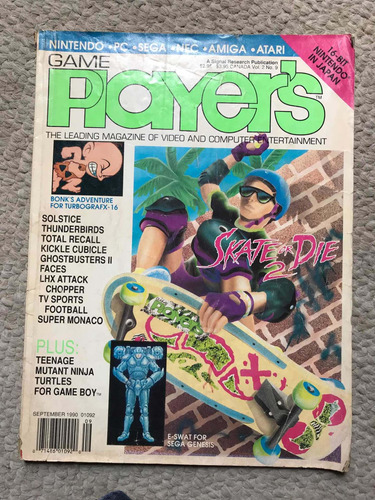 Revista Retro Game Players 1990