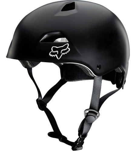 Casco Bicicleta Flight Sport Negro Fox Bmx Ciclismo Patin