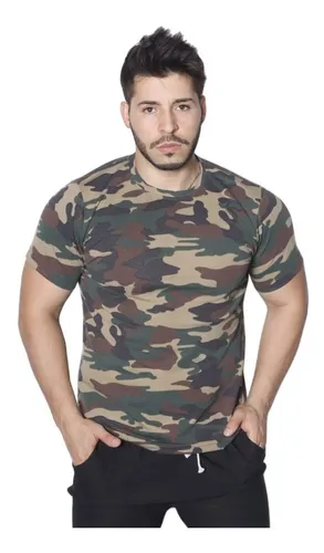 Polera Military Algodon Hombre Hecho En Peru Cuotas sin inter s