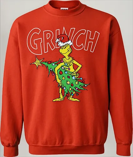 comprar Sudadera Grinch Navideña Christmas Afelpada Familiar + Envio