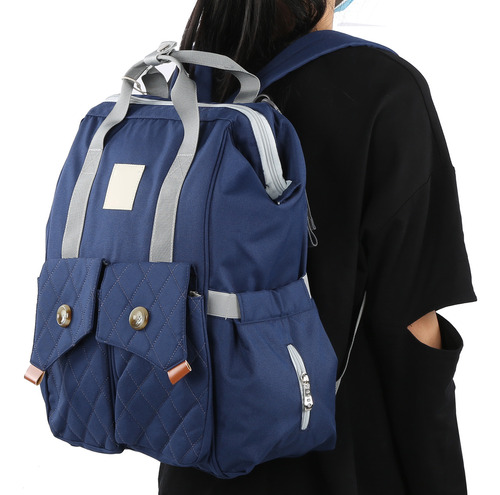 Mochila De Viaje, Kit De Bolsa De Pañales Para Maternidad, M