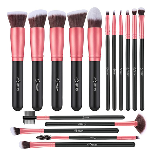 Bestope Makeup Brushes Juego De Brochas De Maquillaje De 16