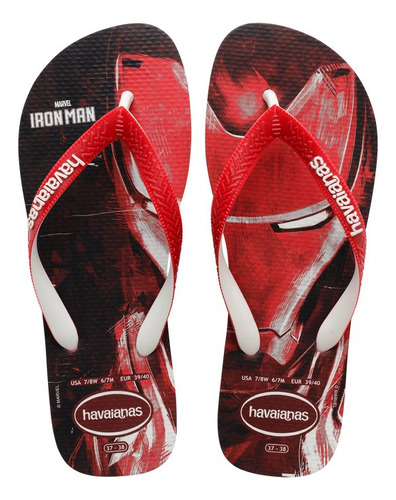 Ojotas Havaianas Top Marvel Kids Spiderman Asfl70