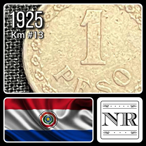 Paraguay - 1 Peso- Año 1925 - Km #13