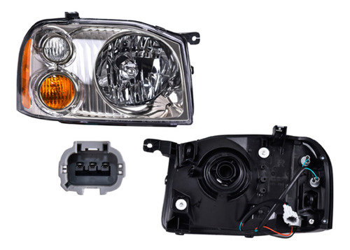 Faro Nissan Frontier 2001 2002 2003 2004 C/base Depo Der Sxc