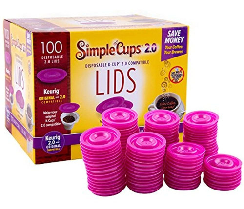 Desechables Kcup Tapas Para Keurig 20 100 Countconvertir Cua